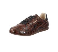 GANT Damen Sperly Ledersneaker in Schlangenlederoptik (40) DARK Braun