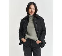 GANT Damen Steppjacke mit Cordbesatz (XL) Schwarz