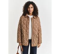 GANT Damen Steppjacke mit Cordbesatz (XXL) WARM KHAKI