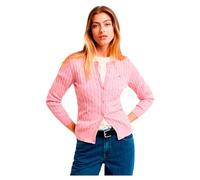 GANT Damen Stretch Cotton Cable Cardigan Strickjacke, Dusty PINK, XS