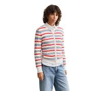 GANT Damen Stretch Cotton Cable Stripe Cardi Strickjacke, Multicolor, M