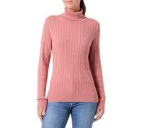 Gant Damen Stretch Cotton Cable Turtleneck Pullover (1er Pack)