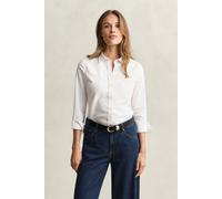 Gant Damen Slim Stretch Oxford Shirt Klassisches Hemd, Weiß, 46 EU