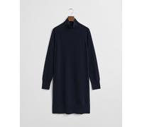 GANT Damen Strickkleid aus superfeiner Lambswool (M) EVENING Blau