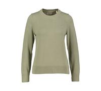 Gant Damen Strickpullover aus Bio-Baumwolle Regular Fit, grün, Gr. XL