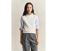 GANT Damen Strickpullunder aus Wolle (M) CREAM