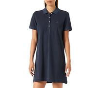 GANT Damen Sunfaded SS Polo Pique Dress Kleid, Evening Blue, L