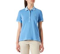 GANT Damen Sunfaded SS Polo Pique Polohemd, Azure Blue, XXL