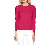 GANT Damen Superfine Lambswool Crew Pullover, per Pack Rosa (Rich PINK 668), XX-Large (Herstellergröße: XXL)