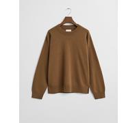 GANT Damen Superfine Lambswool Rundhalspullover (M) WARM KHAKI