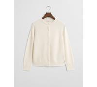 GANT Damen Superfine Lambswool Strickjacke (M) CREAM