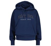 GANT Damen Sweatshirt - D1. USA Hoodie, Kapuzen-Pullover, Logo Stickerei, blau, S Blau