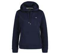 GANT Damen Sweatshirt - REGULAR SHIELD HOODIE, Kapuzen-Pullover, Logo XS Blau