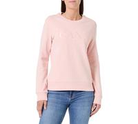 GANT Damen Tonal Graphic C-Neck Sweatshirt, Peony Pink, XL EU