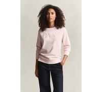 GANT Damen Tonal Graphic Rundhals-Sweatshirt (M) APRICOT Rosa