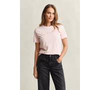 GANT Damen Tonal Graphic T-Shirt (XL) APRICOT Rosa