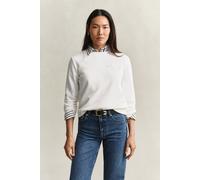 Gant "REG TONAL SHIELD C-NECK SWEAT", Ton in Ton Stickerei, Rundhals (34805600-XXXL) eggshell