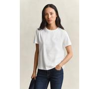 GANT Damen Tonal Shield T-Shirt (M) Weiß