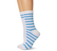 GANT Damen Two-Pack Striped Socken, Blau (Capri Blue), One Size