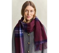GANT Damen Wollschal mit Tartan-Muster (ONE SIZE) DARKENED WINE