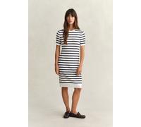 GANT Damen Zopfstrick Kleid aus Baumwolle (M) EGGSHELL