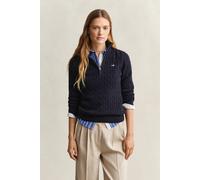 GANT Damen Zopfstrick Troyer (M) EVENING Blau