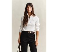 GANT Damen Zopfstrick Troyer (S) EGGSHELL