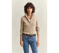 GANT Damen Zopfstrick Troyer (XS) OAT BEIGE