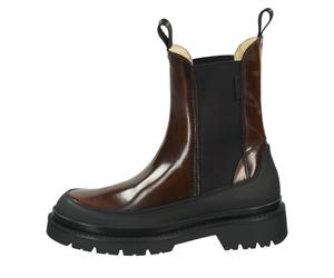 Gant Damenschuhe Klassische Stiefeletten cognac/black cognac/black - Gr. - 39