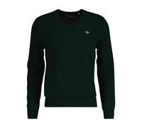 GANT Herren Extrafine Lambswool V-Neck Pullover, Tartan Green, 3XL EU