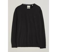 Gant Extrafine Merino Knitted Crew Neck Black Schwarz M