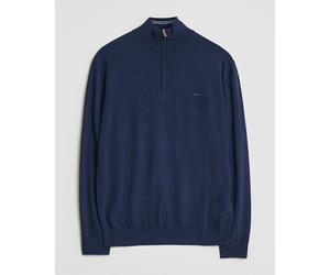 GANT Extrafine Merino Wool Half Zip Marine Blau L