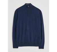 GANT Extrafine Merino Wool Half Zip Marine Blau S