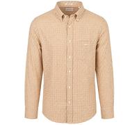 GANT Flanellhemd Karo Caramel - Größe 3XL Braun 3XL