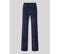 Gant Flared Fit Cordhose im 5-Pocket-Design Modell 'Cordur' in Marine, Größe 28