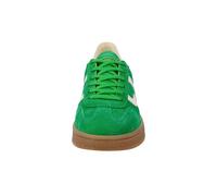Sneaker GANT "Cuzima", Damen, Gr. 41, grün, peach pink, Leder, Veloursleder, colorblocking, Schuhe Sneaker, Retro Sneaker, Schnürschuh mit Lederinnensohle (54879148-41) grün, peach pink