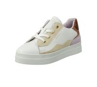 GANT FOOTWEAR Damen AVONA Sneaker, White/Lavender, 39 EU