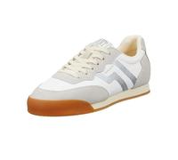 GANT Sneaker Beylana Damen Weiß, Nylon & Veloursleder, Lederinnensohle, Gr. 39