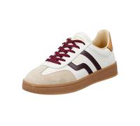 GANT FOOTWEAR Damen CUZIMA Sneaker, Cremefarben, Pflaumenrot, 41 EU