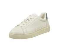 GANT FOOTWEAR Damen JULICE Sneaker, Off White/Silver, 38 EU