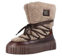 GANT FOOTWEAR Damen SNOWMONT Halblange Stiefel, Taupe/Dark Brown, 37 EU