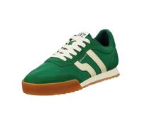 Sneaker GANT "Baylle", Herren, Gr. 43, grün, Nylon, Veloursleder, kontrastfarbene Details, Schuhe Sneaker, Retro Sneaker, Schnürschuh mit modischer Gummilaufsohle (95740530-43) grün