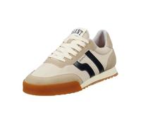 GANT Sneaker Baylle Herren Beige Nylon Veloursleder Kontrastdetails Gr. 45