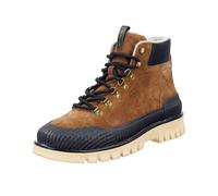 Schnürstiefelette GANT "Gant Stiefelette Veloursleder", Herren, Gr. 43, braun (tobacco), Veloursleder, casual, Schuhe (75058231-43) tobacco