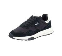 Sneaker GANT "Gant Sneaker Lederimitat/Textil", Herren, Gr. 45, schwarz, Lederimitat, Textil, Schuhe (76852130-45) schwarz