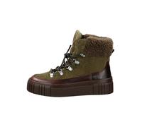 GANT Footwear Leder-Boots "Snowmont" in Oliv - Größe 36 | Stiefeletten