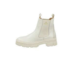 GANT Footwear Leder-Chelsea-Boots "Monthike" in Creme - Größe 39 | Stiefeletten