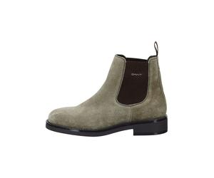 GANT Footwear Leder-Chelsea-Boots "Prepdale" in Taupe - Größe 43 | Herrenstiefel