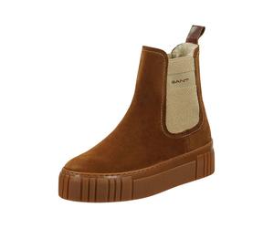 GANT Footwear Leder-Chelsea-Boots "Snowmont" in Hellbraun - Größe 40 | Stiefeletten