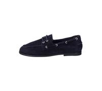 GANT Footwear Leder-Mokassins "Gimble" in Dunkelblau - Größe 41 | Damen Schuhe Halbschuhe